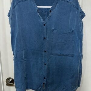 Calvin Klein Jeans Blue Blouse